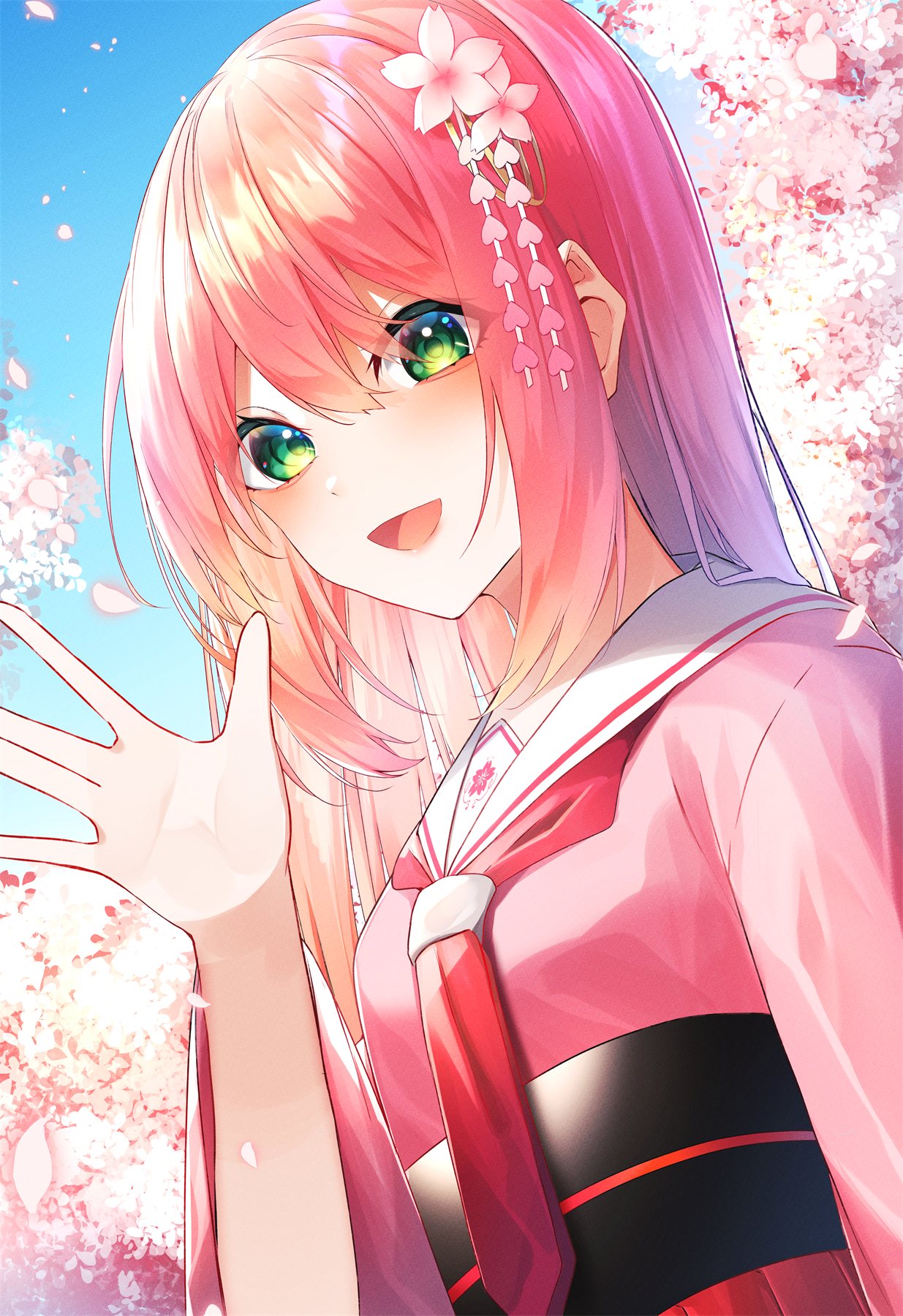 葉桜花音 イラスト